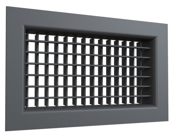 Baillindustrie - Grille soufflage double deflexion - Dimensions grilles DD300X100